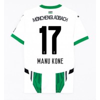 Stroje piłkarskie Borussia Monchengladbach Manu Kone #17 Koszulka Podstawowej 2024-25 Krótki Rękaw